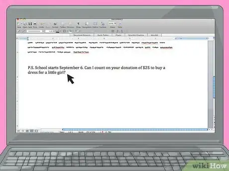 Image titled Write a Fundraising Letter Step 19
