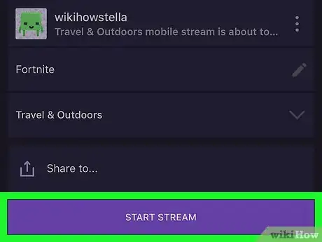 Image titled Share a Link to a Twitch Stream on iPhone or iPad Step 9