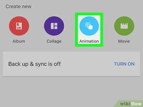 Image titled Make an Animated Gif on Google Photos on iPhone or iPad Step 3