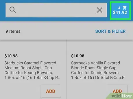 Image titled Order Groceries Online from Walmart on Android Step 8