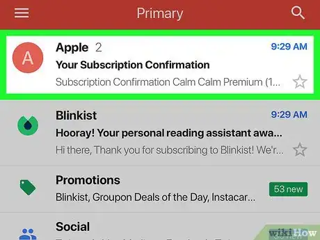 Image titled Copy Emails from Gmail on iPhone or iPad Step 2