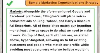 Write a Communications Strategy