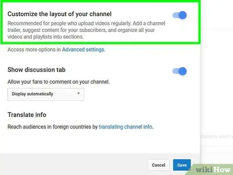 Image titled Customize Your Account on YouTube Step 6