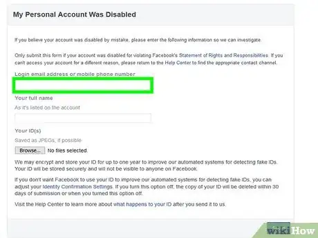 Image titled Contact Facebook Step 17