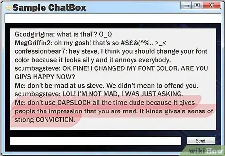 Image titled Use Proper Chat Room Etiquette Step 7