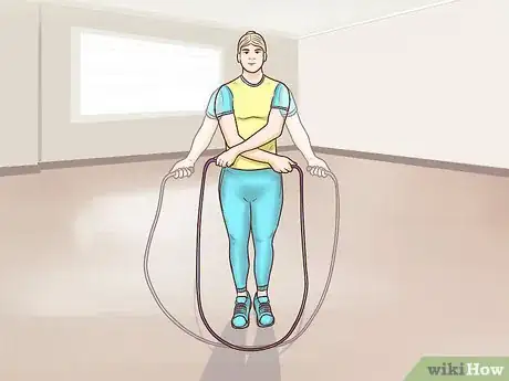 Image titled Use the Rope in Rhythmic Gymnastics Step 3
