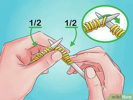 Image titled Knit With Double Pointed Needles Step 3