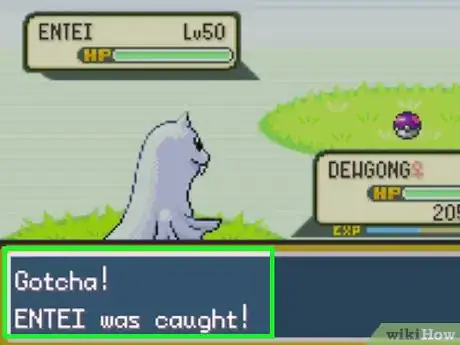 Image titled Catch Entei Without a Master Ball in Pokémon FireRed or LeafGreen Step 6