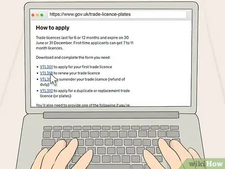 Image titled Get Trade Plates Step 11