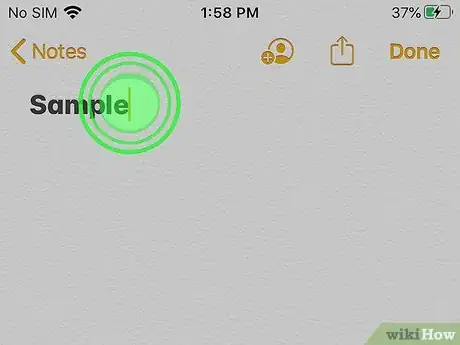 Image titled Use Text Editing Gestures on iPhone Step 8