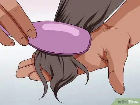 Image titled Comb Long Hair Step 13