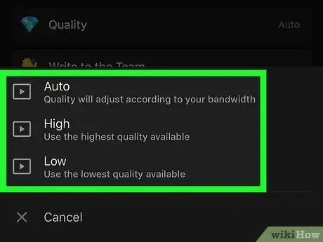 Image titled Change the Video Quality on Neverthink Step 4