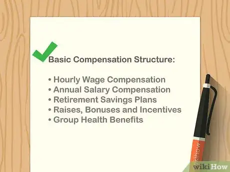 Image titled Develop a Compensation Plan Step 1