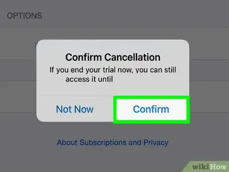 Image titled Cancel Free Trial on Hulu on iPhone or iPad Step 9