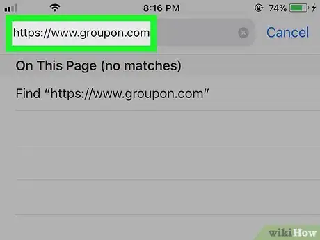 Image titled Delete a Groupon Account on iPhone or iPad Step 1