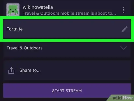 Image titled Share a Link to a Twitch Stream on iPhone or iPad Step 5