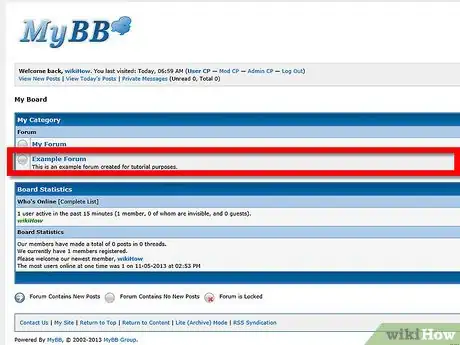 Image titled Create a Forum in MyBB Step 9