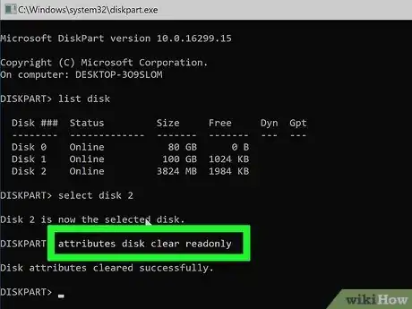 Image titled Remove Write Protection on a Transcend Micro Sd Card Step 9
