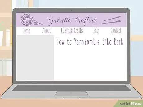 Image titled Write a Guerilla Craft Blog Step 6