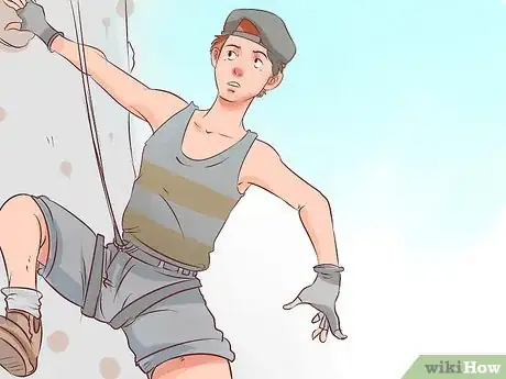 Image titled Start Indoor Rock Climbing Step 20