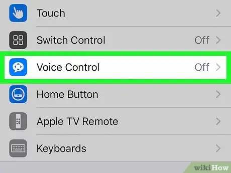 Image titled Use Voice Control on iPhone or iPad Step 3