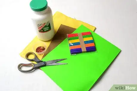 Image titled Make Popsicle Stick Christmas Trees Step 1