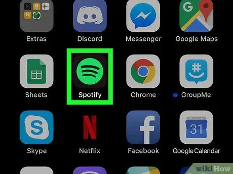 Image titled Reduce Storage on Spotify on iPhone or iPad Step 1