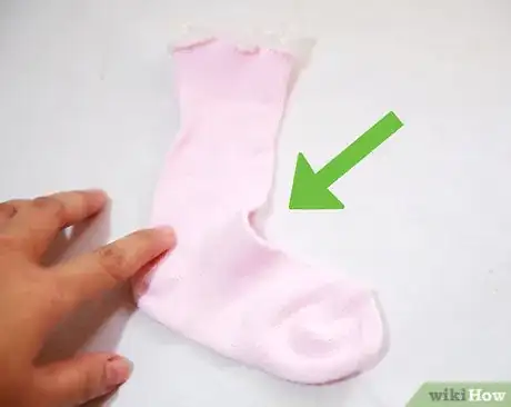 Image titled Make Flowers Out of Baby Socks Step 2