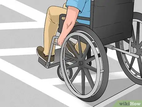 Image titled Operate a Wheelchair Safely Outdoors Step 10