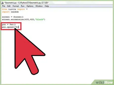 Image titled Program a Cool Geometric Pattern in Python Step 6