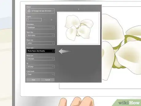 Image titled Print on Burlap Step 9