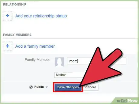 Image titled Update Your Family on Facebook Step 6