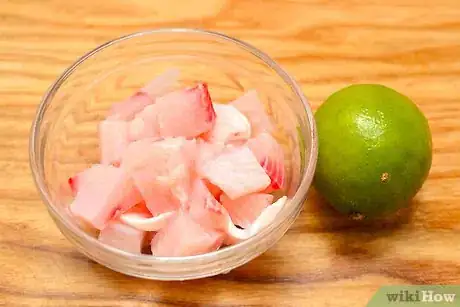 Image titled Make Ceviche Mixto Step 1