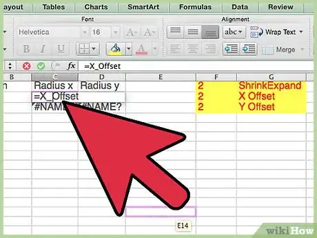 Image titled Create a Sin and Cos Circle in Excel Step 6