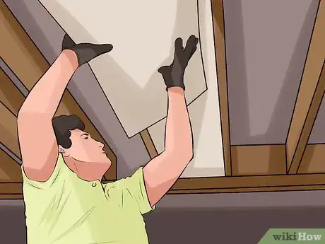 Image titled Soundproof a Ceiling Step 2