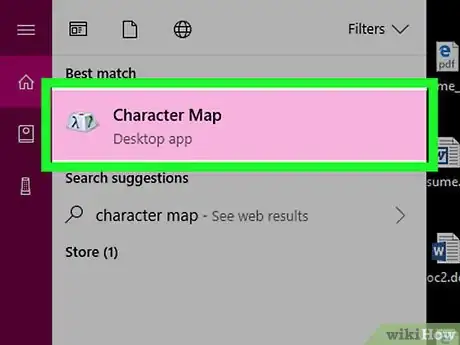 Image titled Open Character Map Step 3
