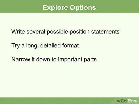 Image titled Write a Positioning Statement Step 8