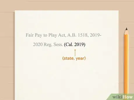 Image titled Cite an Assembly Bill in APA Step 4