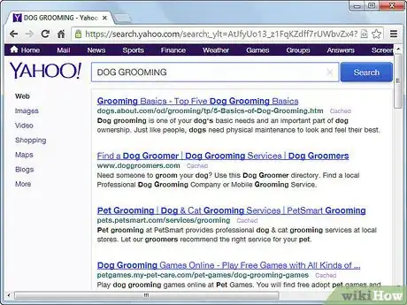 Image titled Use the Yahoo Search Engine Step 4