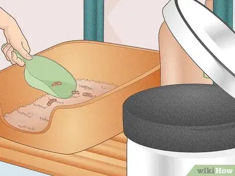 Image titled Make an Efficient Cat Litter Box Setup Step 6