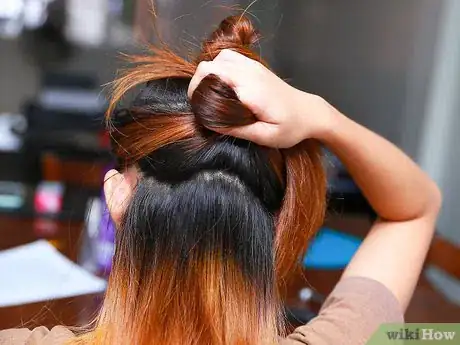 Image titled Curl Your Hair with Tongs Step 9