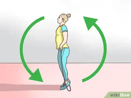 Image titled Use the Rope in Rhythmic Gymnastics Step 1