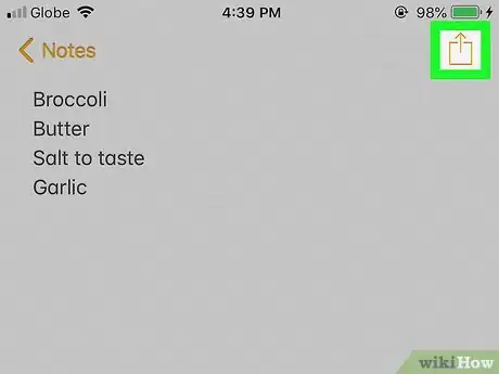 Image titled Import Notes from an iPhone Step 3