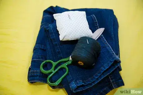 Image titled Turn Your Flare Jeans Into Skinny Jeans Step 1