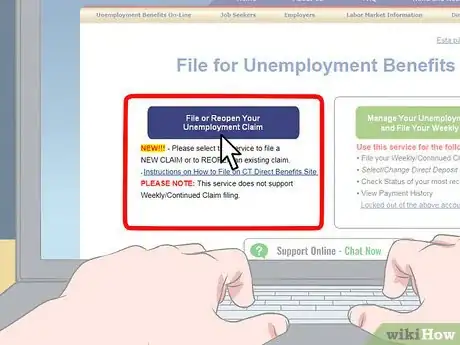Image titled Collect Unemployment in Connecticut Step 2