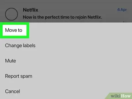 Image titled Move an Email to a Different Folder on iPhone or iPad Step 9