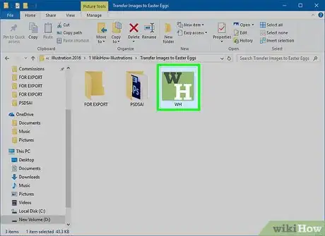 Image titled Transfer Images to Easter Eggs Step 1