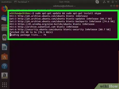 Image titled Install Skype in Ubuntu Step 17
