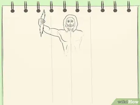 Image titled Draw Zeus with Charcoal Pencil Step 4