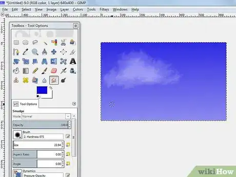 Image titled Create Clouds Using Gimp Step 6